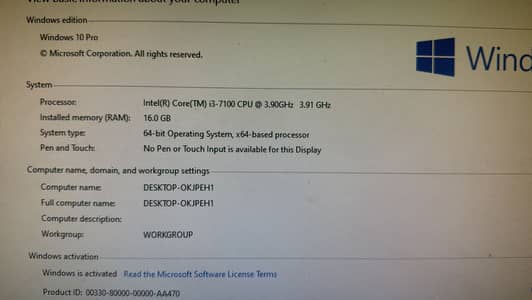 1 lenovo System, 2 Dell LCD + 2 Tables