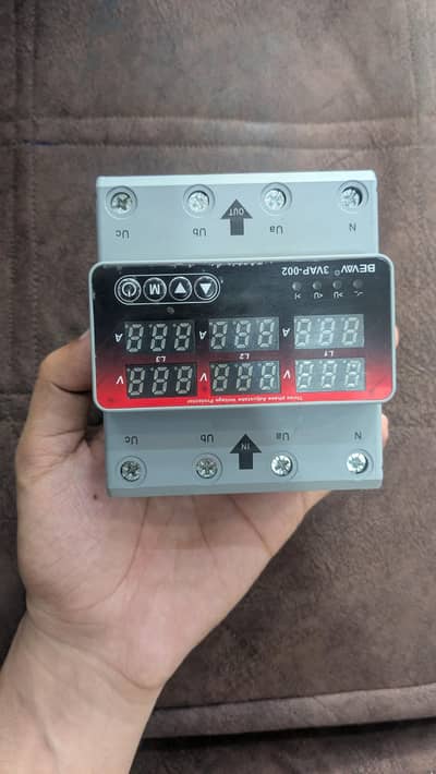 three phase adjustable voltage protector