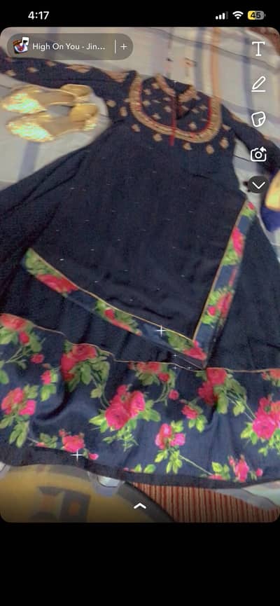 maxi frok party wear