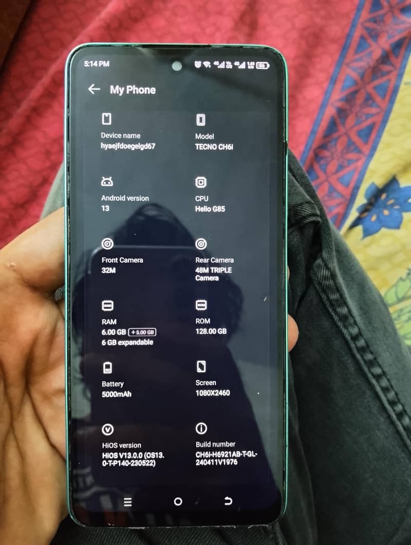 Tecno Camon 19 6