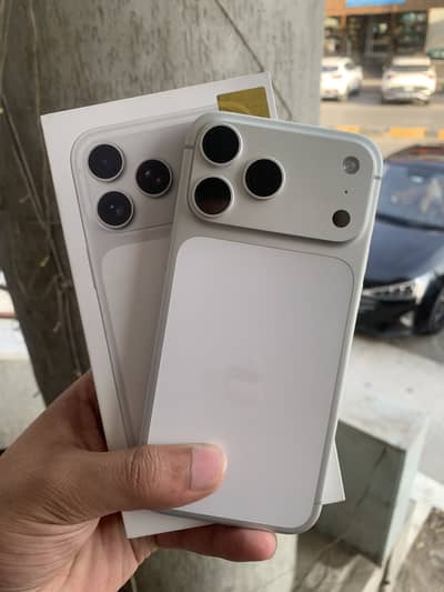 Apple iPhone 17 Pro Max 512GB PTA Approved 97 cycle count complete box