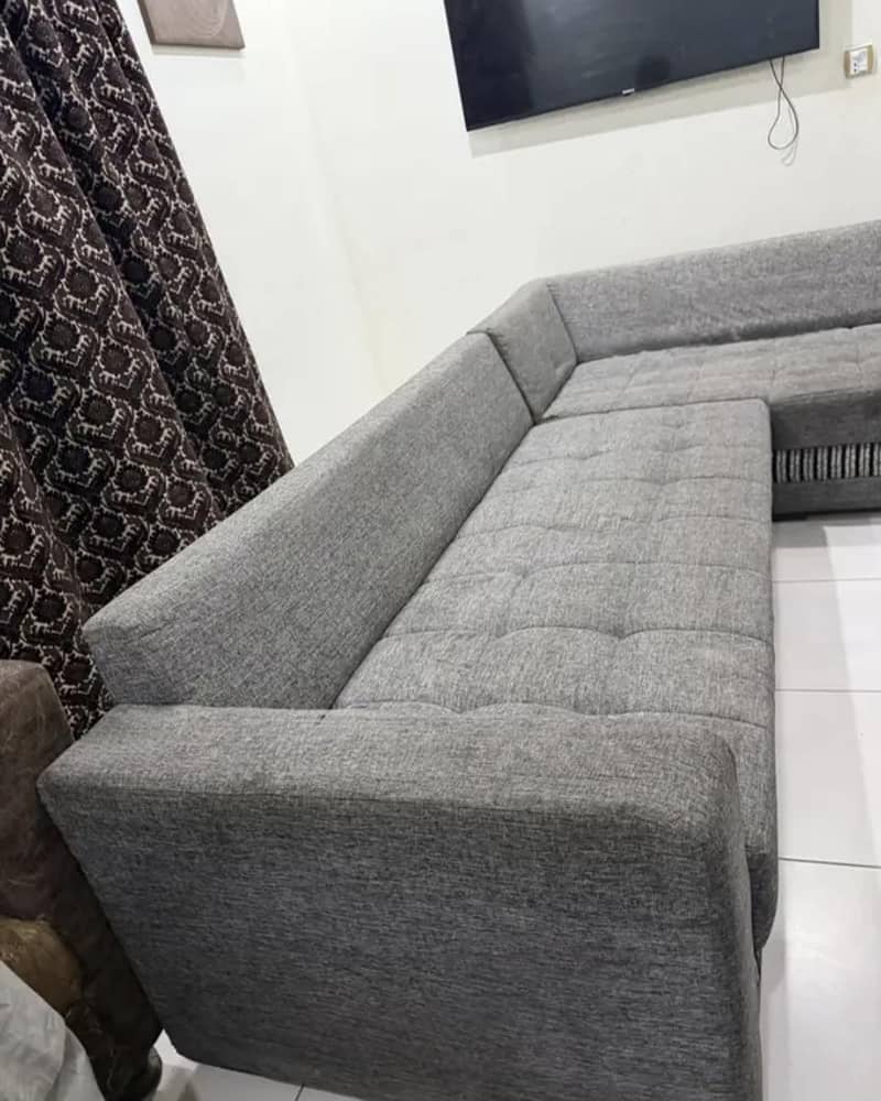 L Shape Sofas Just Like New 0