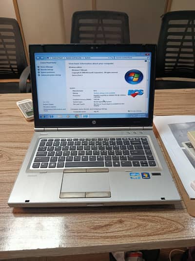 HP Elite book8460p core i52nd gerbation 4 ram 250gb HDD