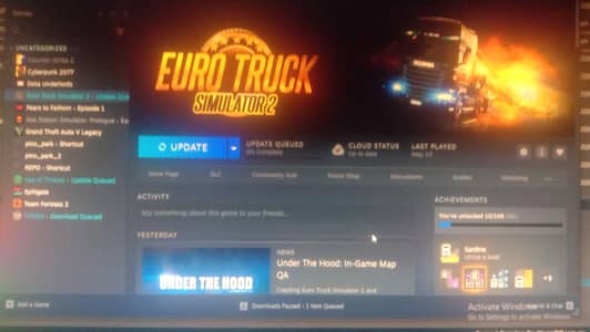 selling steam account's