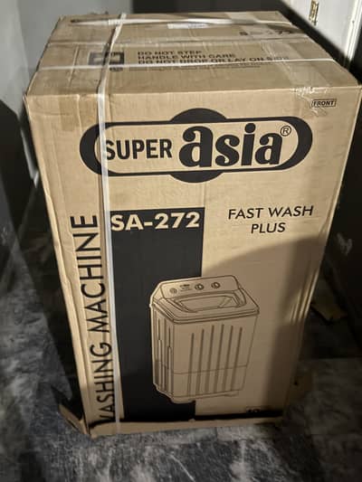 SUPER ASIA WASHING MACHINE & DRYER BRAND NEW