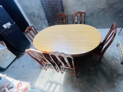 Dining Table with Chairs 6