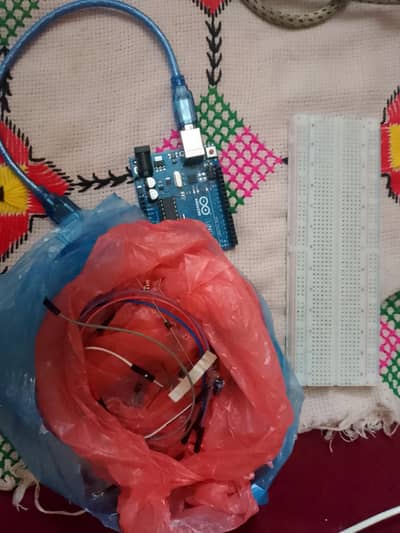 Arduino UNO with bread board