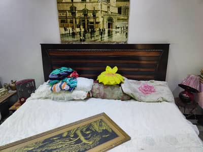 Dubbel Bed almost new with spring foam