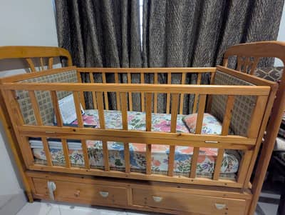 Wooden Baby Cot