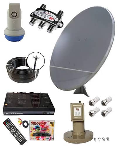Dish antenna setting aur Saman available Islamabad Rawalpindi