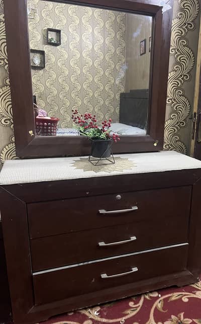 wood bedset