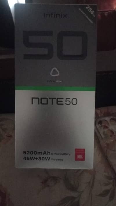 Infinix Note 50 16/256GB - PTA APPROVED FOR SALE 10/10 CONDITION!