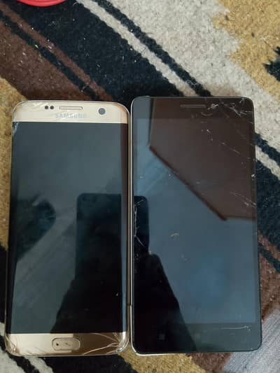 Samsung Mobile S7 Edge + Lenovo K3 Note