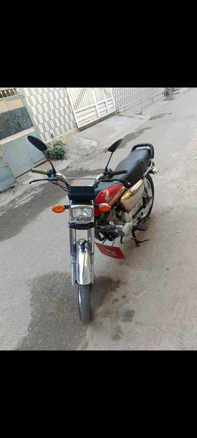 1st owner Honda 125 self start for sale  call 03087696059
