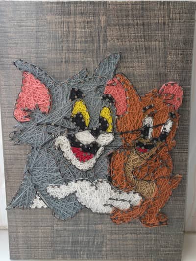 Threaded handmade Wall hanging