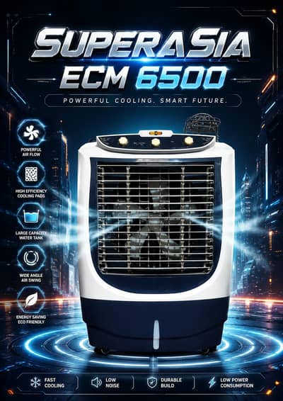 SUPER ASIA AIR COOLER ECM 6500