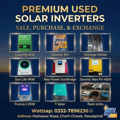 Solar Inventors All Brands Solar Inverters Available Sales & Purchase
