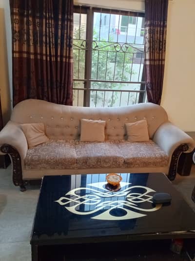 6 Seater Sofa Set (3+2+1)– Tufted, For Sale