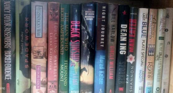 Curated collection of 50 English Fiction & Novels (Excellent Condition