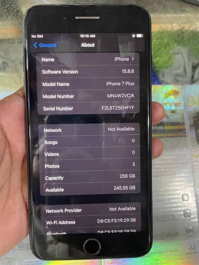 Apple iPhone 7 Plus whats no: 03162755652