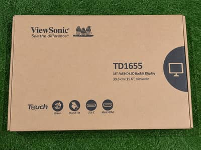 ViewSonic TD1655 16" Portable Full HD Touch Monitor
