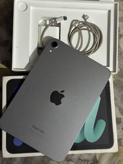 Ipad Mini 6 with Box original Charger