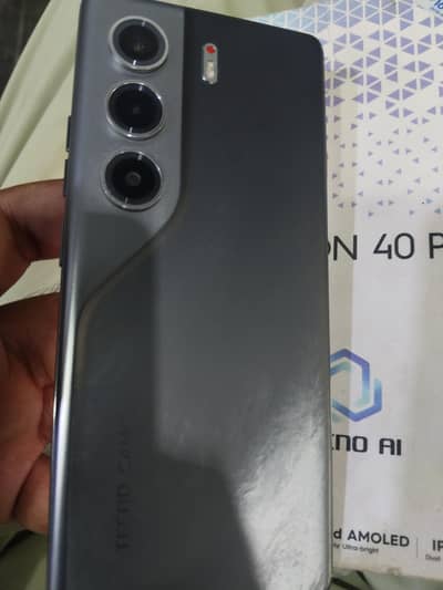 Tecno Camon 40 Pro - 10/10 Condition - Full Box with 3 Months Warranty