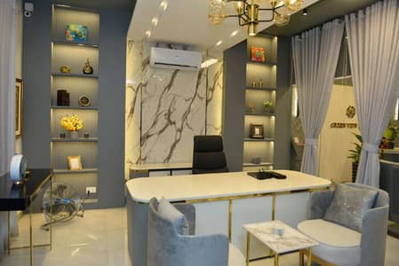 8 Marla 1st Floor Fully Furnished Commercial Space for Rent Ideal IT Office Dha Raya Lahore