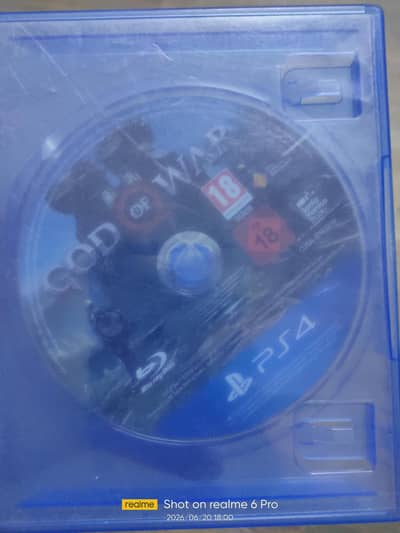 God Of War 2018 PS4 CD