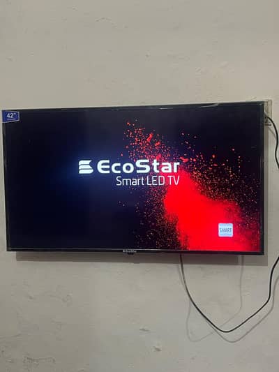 EcoStar 42 Inch Smart Android LED TV for Sale | Like New Condition