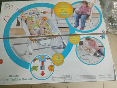 new baby bouncer, box packed
