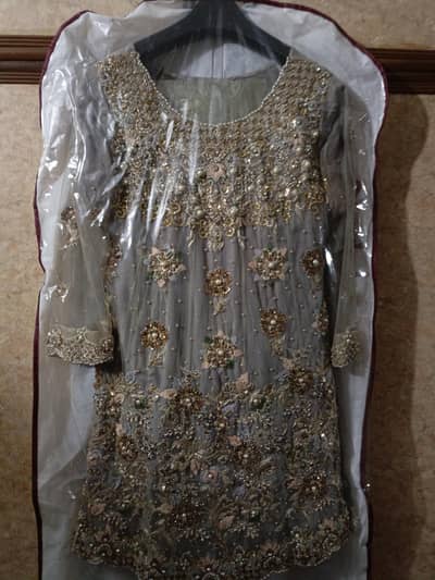 Customized Net Fabric Dolly Frock