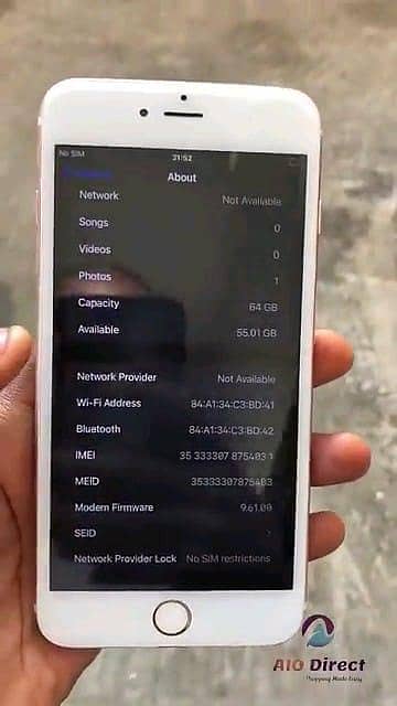 iPhone7 plus 128 GB PTA approved my WhatsApp number3214390746