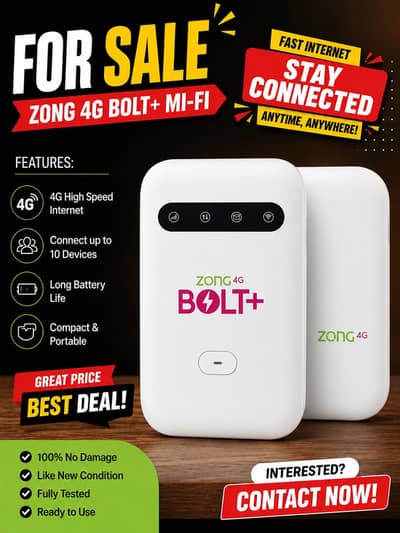 Zong 4G Bolt