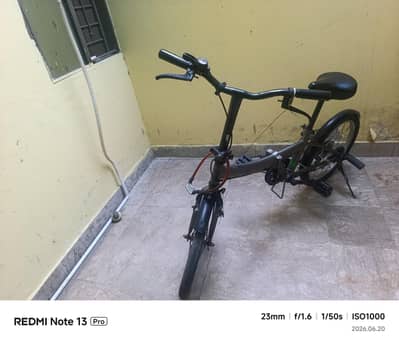cycle 6 gear folding cycle