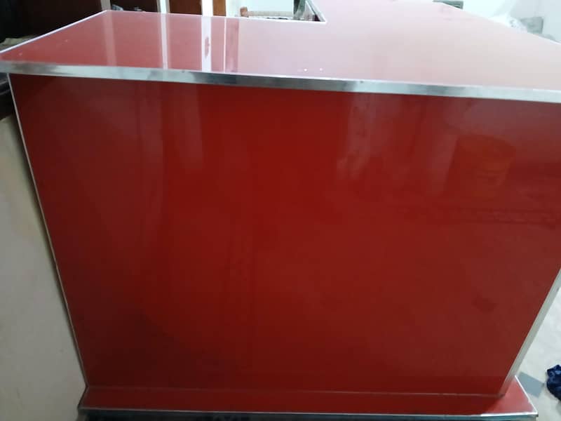 L shape counter 5