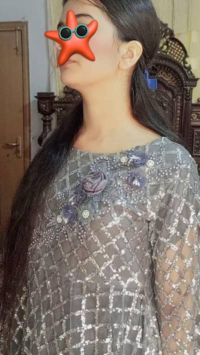 Grey fancy net