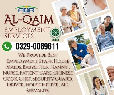 Maids / House Maids / cook / House chef / Baby Sitter maid available
