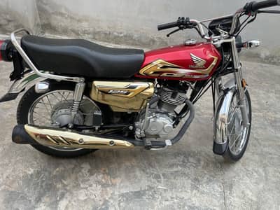 Honda cg125 self start
