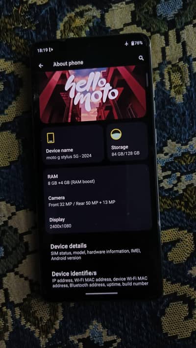 Motorola Moto G Stylus 2024
