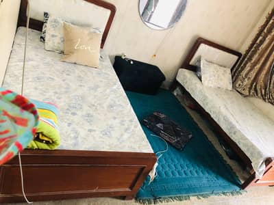 2 un-used single beds for sale