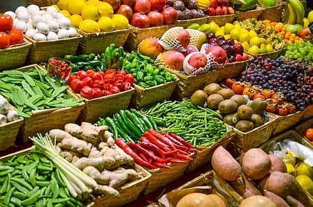 fresh fruit and vegetables available only 4 Marghazar colony