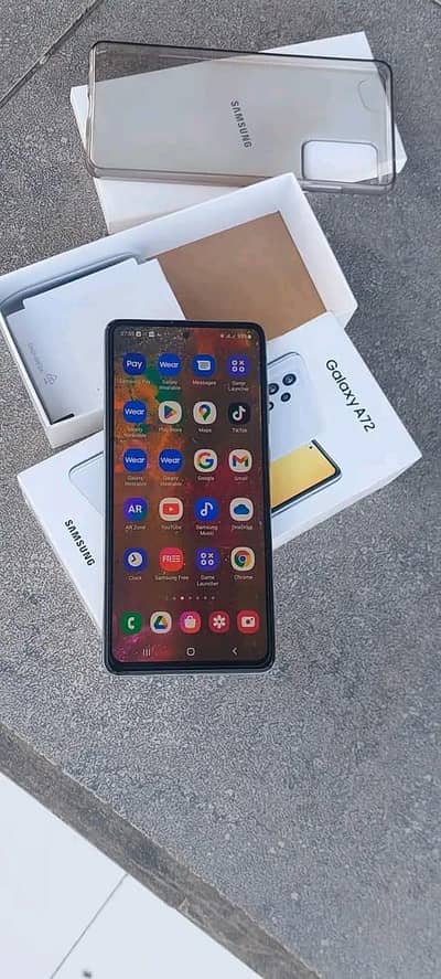 Samsung A72 8Gb Ram 128 GB memory PTA approved. 0324=8193=502