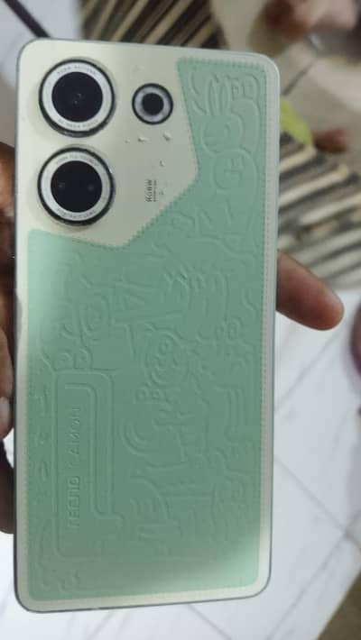 tecno camon 20  box complete saman no fault