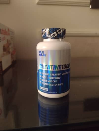 EVL Creatine 1000 Capsules - Imported - Sealed Pack