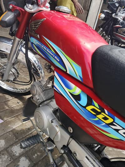 Honda CD 70 2024 model