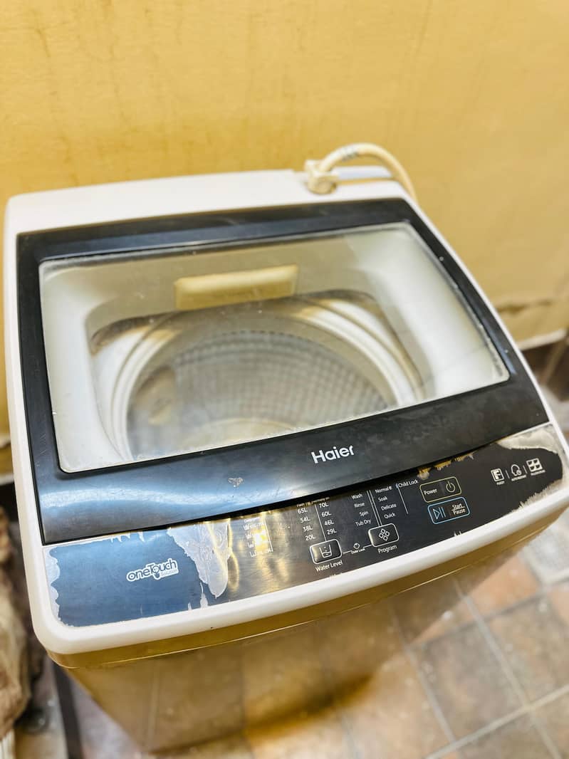 Haire automatic washing machine fully automatic excellent condition 1