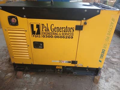 YD China 12 KVA Generator – Slightly Used | Excellent Condition