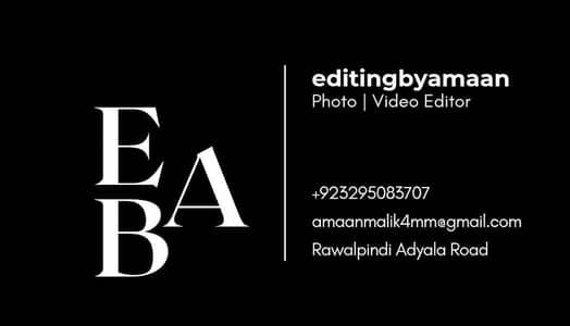 Photo | Video Editor | Ai Content | Graphic Designer