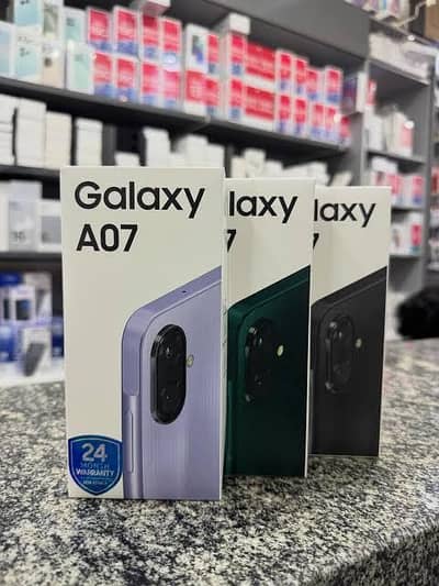 Samsung Galaxy A07 - [Brand New Sealed Pack] 1 Year Official Warranty